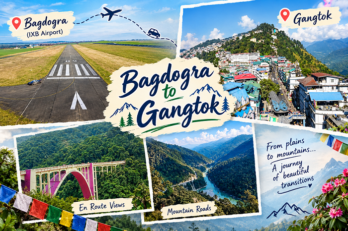 Bagdogra to Gangtok Taxi